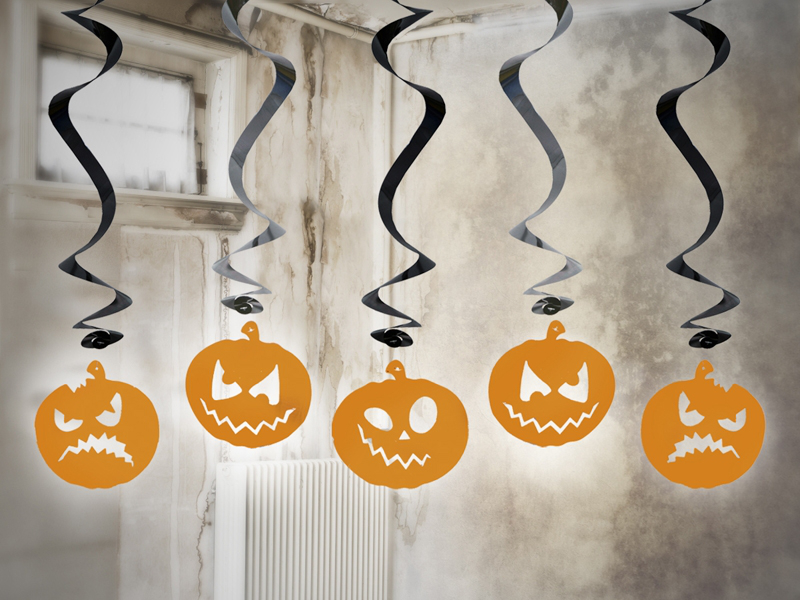 Grandes guirlandes lumineuses ajourées en forme de citrouille, 24cm,  décoration d'halloween, jack-o-lantern, pâques, Festival, maison, centre